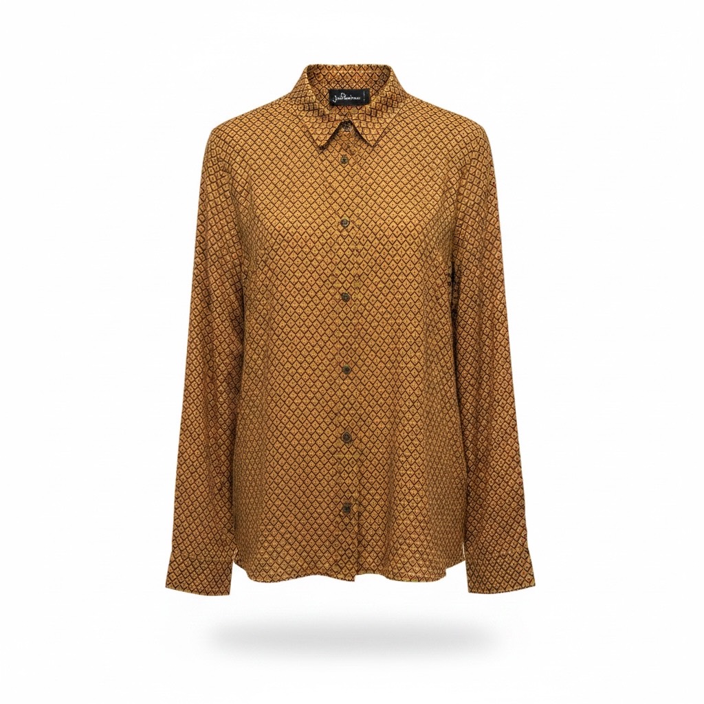Camicia uomo jersey fantasia