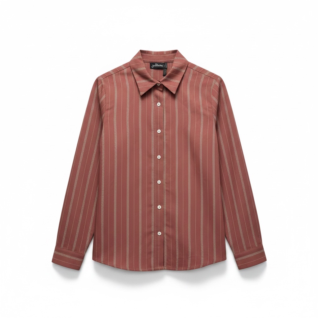 Camicia oversize a righe