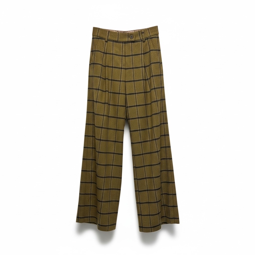 Pantaloni tartan a quadri